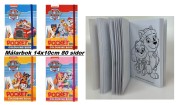 Målarbok Paw patrol 14cm